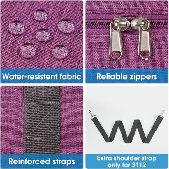 For Spirit Airlines Personal Item Bag 18x14x8 Foldable Travel Duffel Bag Tote - Picture 5 of 8